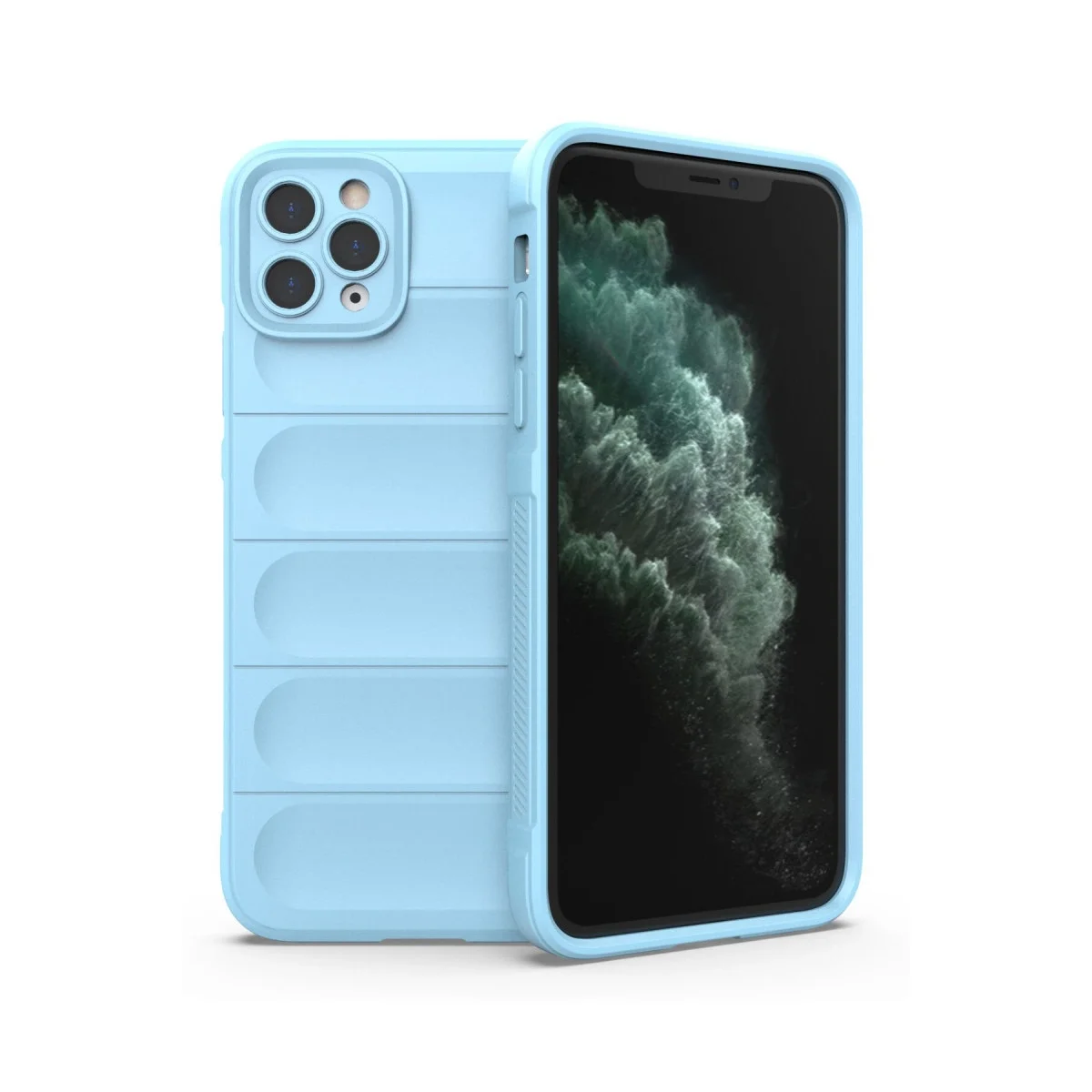 Apple İphone 11 Pro Kılıf Optimum Silikon - Sky Blue