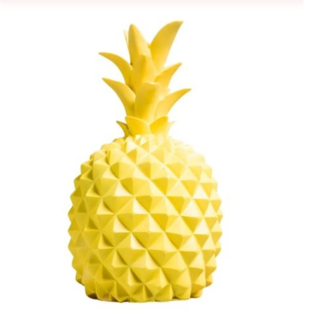 Ananas Şeklinde Desenli Büyük Boy Pilli Masa ve Gece Lambası (adet fiyatıdır) görsel 4