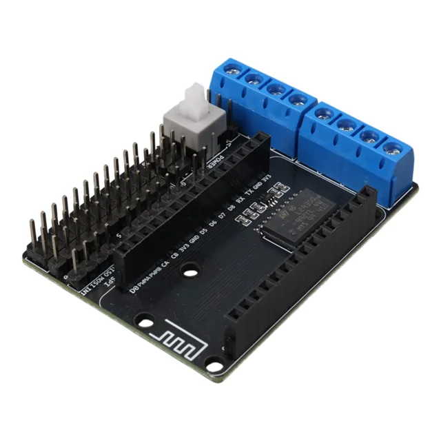 L293D Çift Klı Motor Sürücü Modülü NodeMCU ESP-12E İçin Genişletme Kartı görsel 5