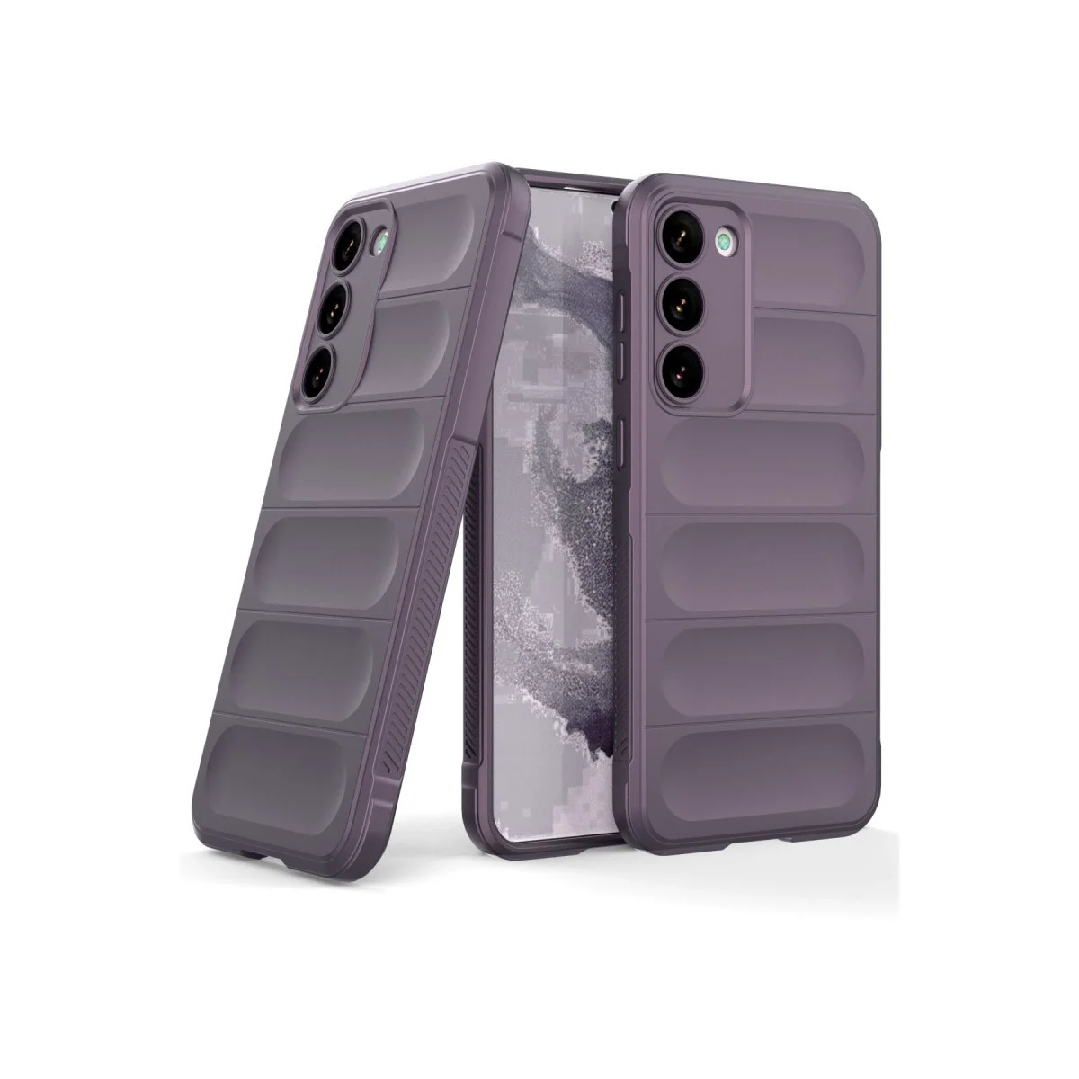 Samsung Galaxy S23 Plus Kılıf Optimum Silikon - Mor görsel 2