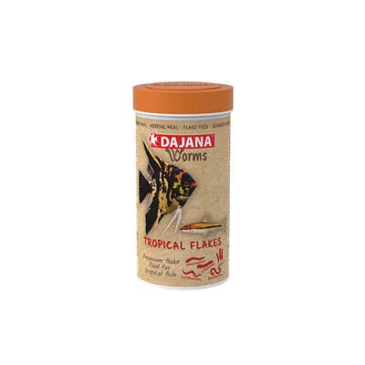 Worms Tropical Flakes Akvaryum Balık Yemi 250 Ml 45 Gr