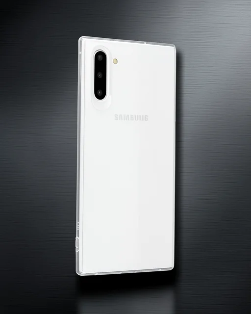 Samsung Galaxy Note 10 Kılıf Lüx Şeffaf Silikon