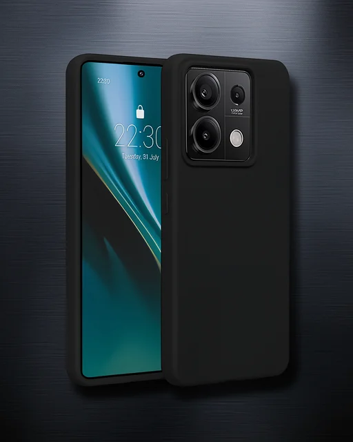 Xiaomi Redmi Note 13 Pro 5g Kılıf First Silikon - Siyah