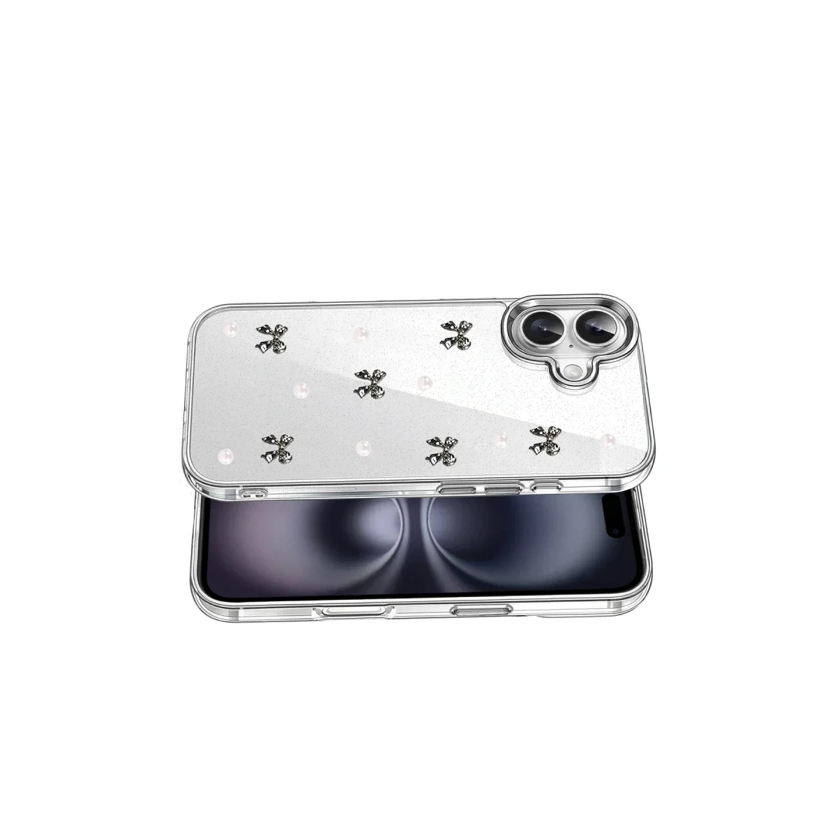 Apple iPhone 17 Fiyonk Desenli Kapak - Desen 8 görsel 3