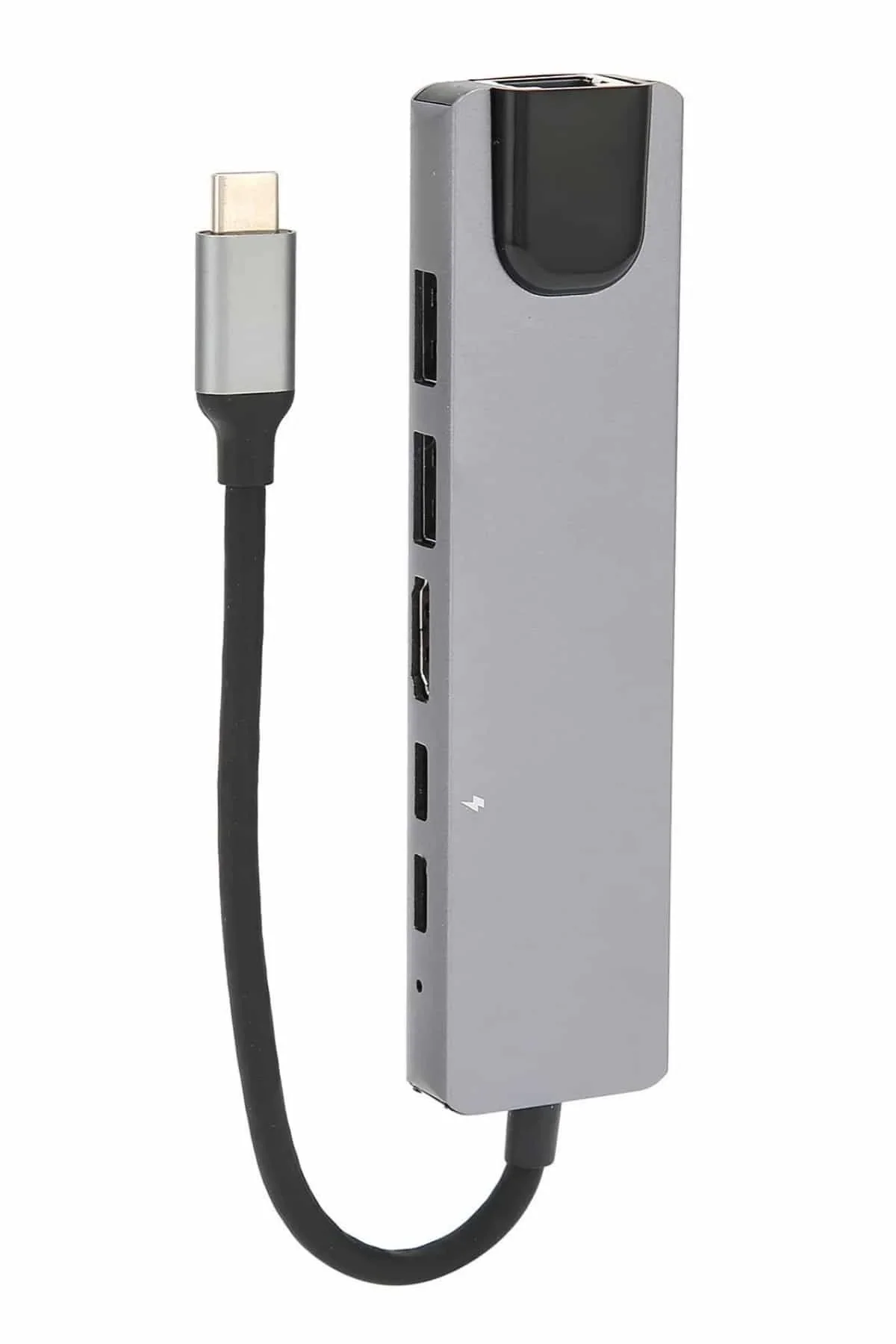 8 Port Çoklayıcı Macbook Ile Uyumlu Çoğaltıcı Type-C dönüştürücü TF SD kart görsel 5