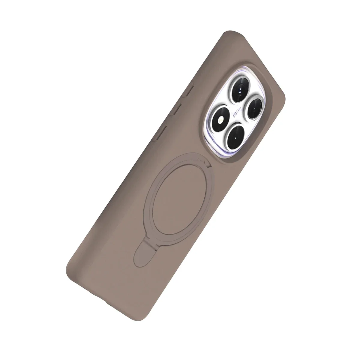 Xiaomi Redmi Note 14 Pro 4G Regal Magsafe Standlı Kapak - Çöl Titanyum görsel 5