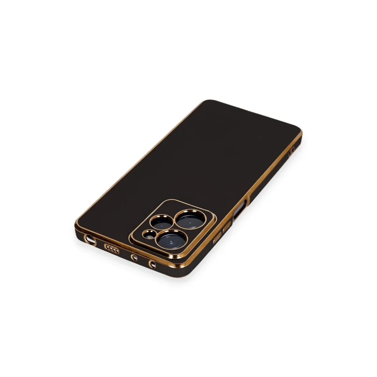 Xiaomi Poco X5 Pro 5G Kılıf Volet Silikon - Siyah görsel 3