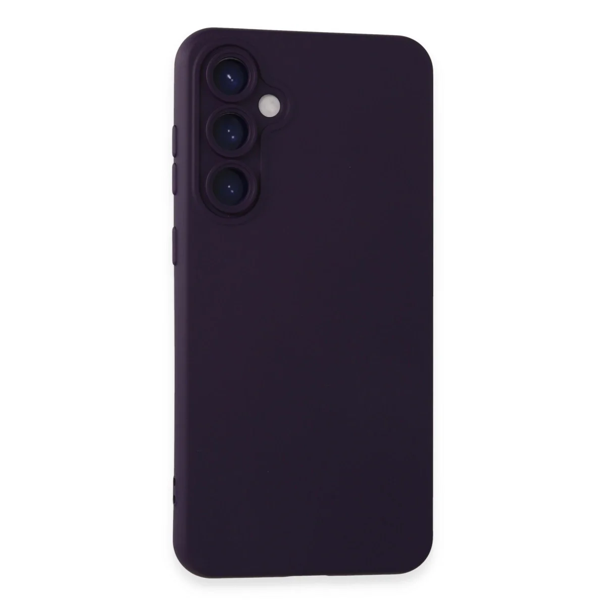 Samsung Galaxy S24 Kılıf Nano İçi Kadife Silikon - Mor