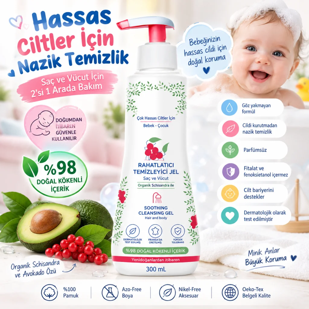 Soothing Çok Hassas Ciltler İçin Rahatlatıcı Şampuan 300 ml