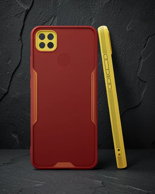 Xiaomi Redmi 9c Kılıf Platin Silikon - Sarı