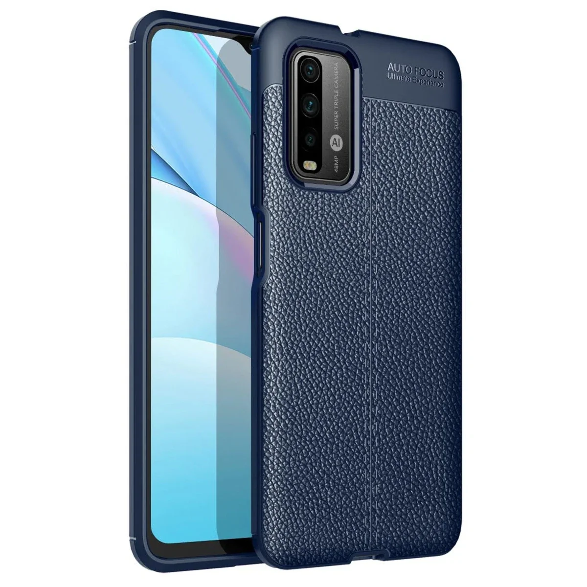Xiaomi Redmi 9T Kılıf Auto Focus Kapak - Lacivert