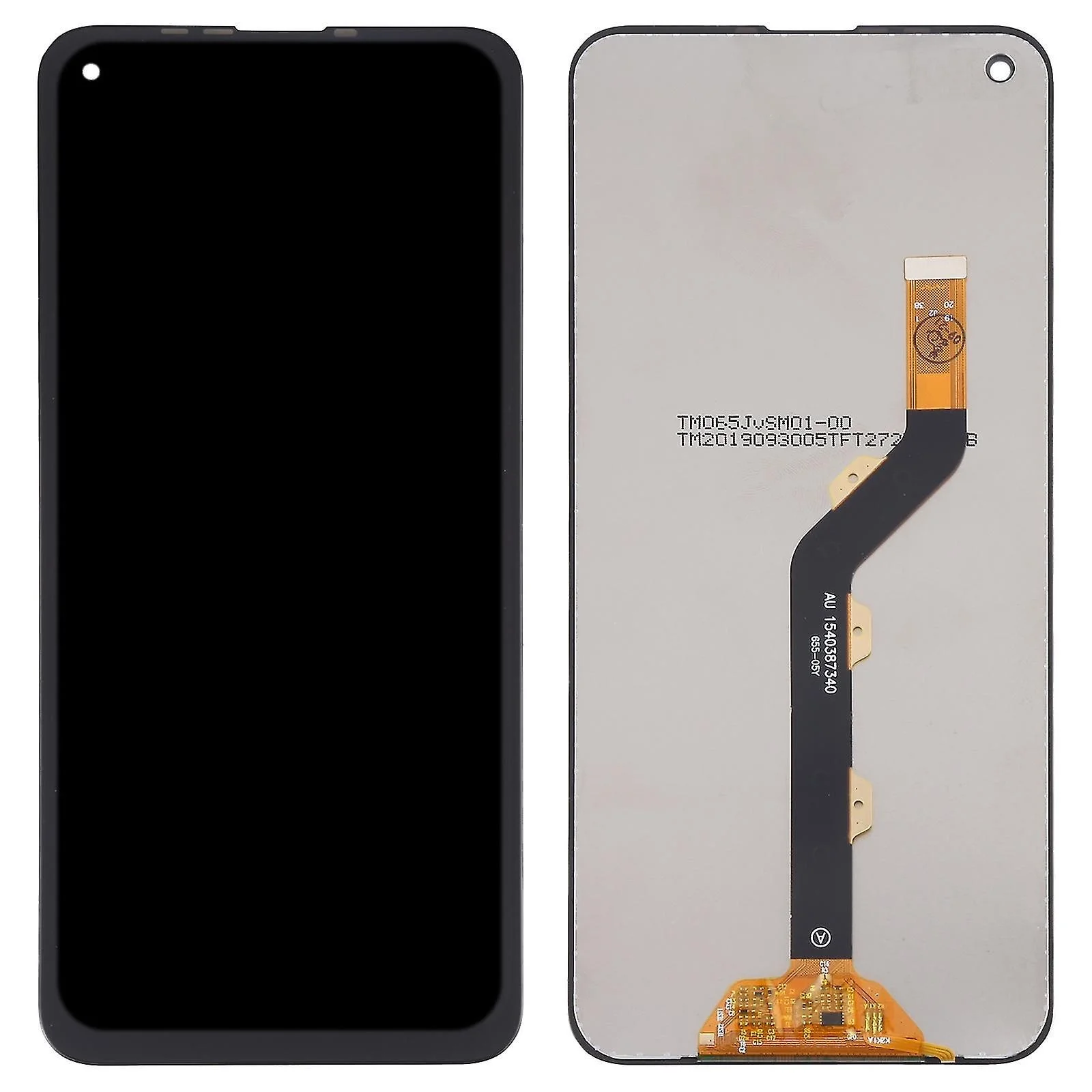 infinix Not 7 Lite Ekran Dokunmatik (Siyah) görsel 2