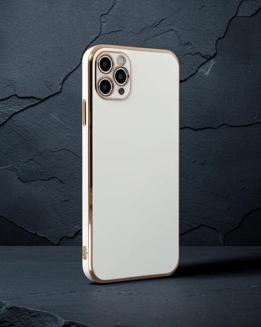 Apple İphone 11 Pro Max Kılıf Volet Silikon - Beyaz