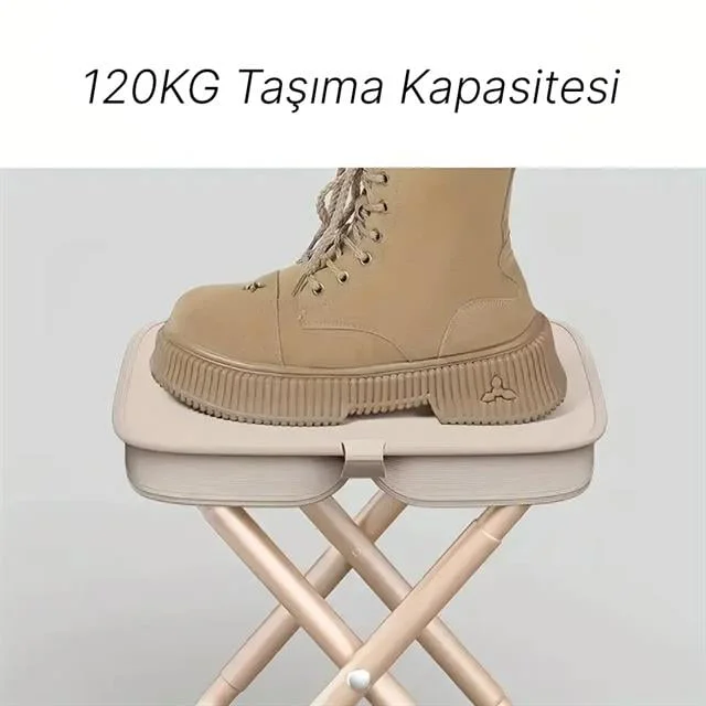SN-27101 Ultra Hafif Portatif Katlanır Kamp ve Balıkçı Taburesi görsel 2