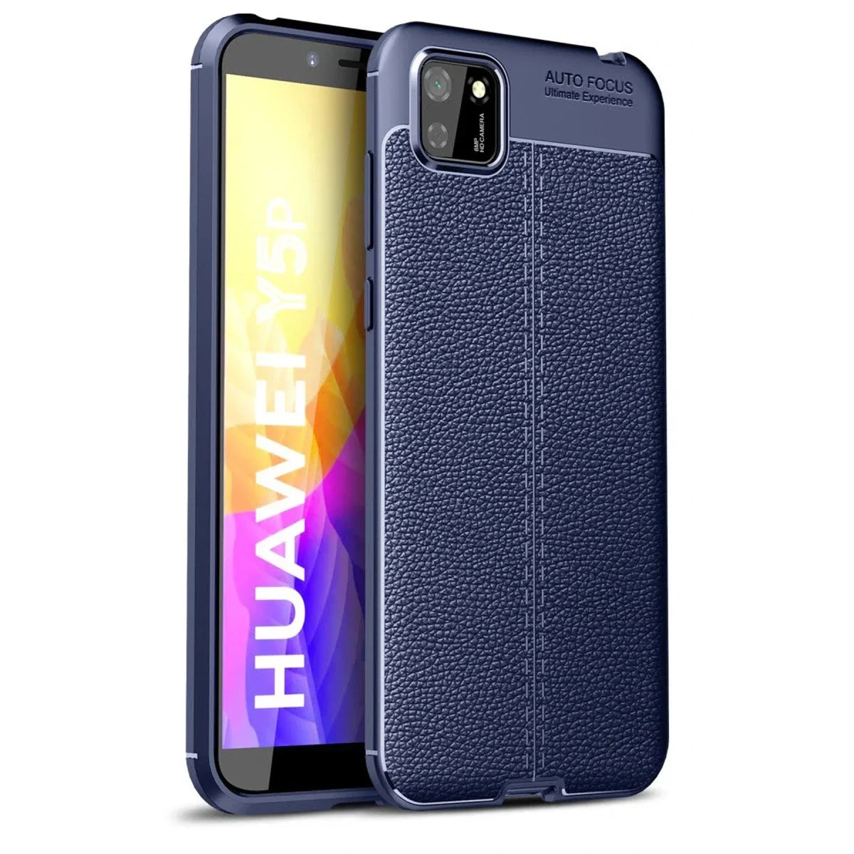 Huawei Y5P Kılıf Auto Focus Kapak - Lacivert