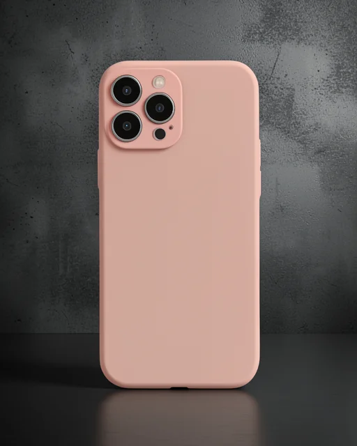 Apple İphone 15 Pro Kılıf Montreal Silikon Kapak - Pembe
