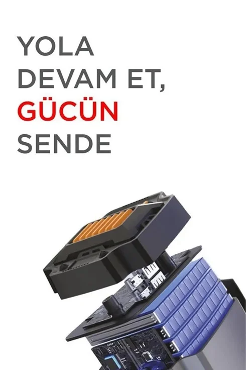 Taşnabilir Dijital Ekranlı Araç Akü Takviyeli Işıklı Oto Marş Hava Kompresörü görsel 4