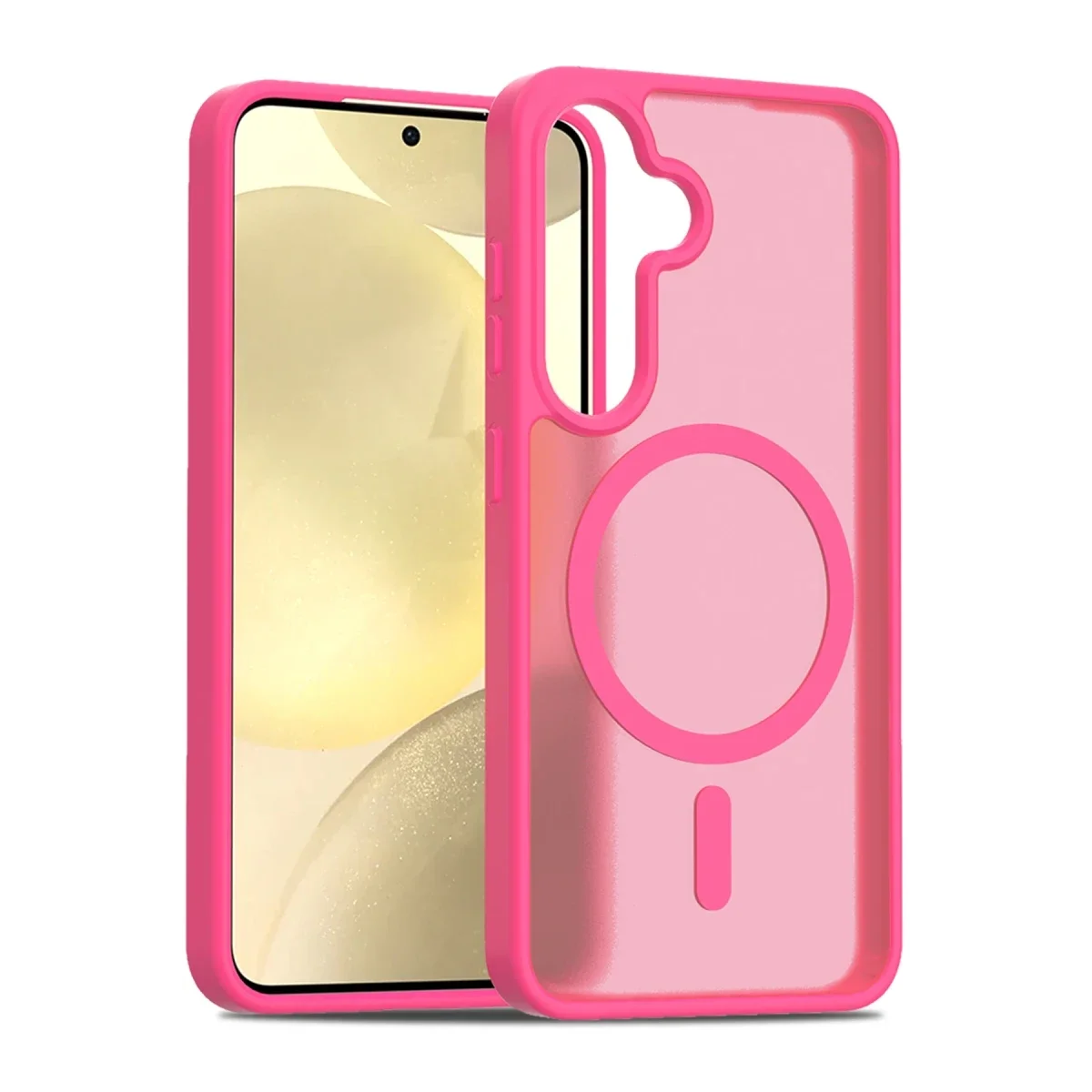 Joko Samsung Galaxy S25 Jota Magsafe Kapak - Rose