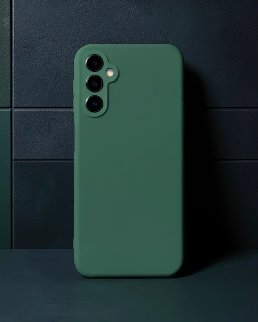 Samsung Galaxy A14 4g Kılıf Montreal Silikon Kapak - Yeşil
