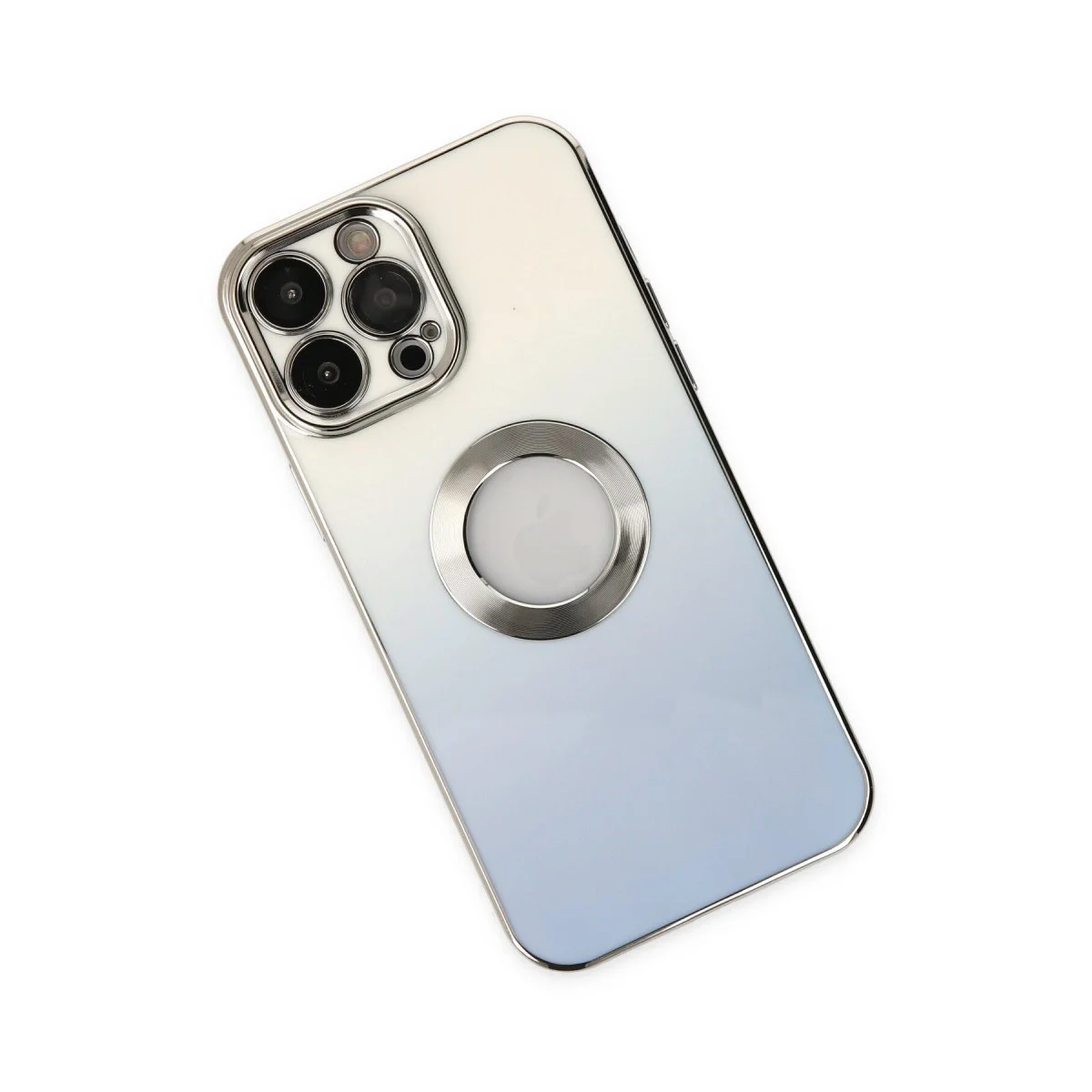 Apple İphone 13 Pro Kılıf Best Silikon - Mavi görsel 3