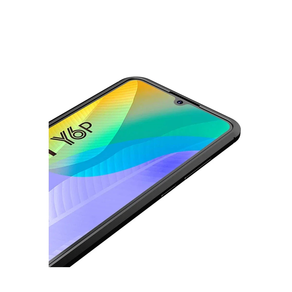 Huawei Y6P Kılıf Auto Focus Kapak - Siyah görsel 4