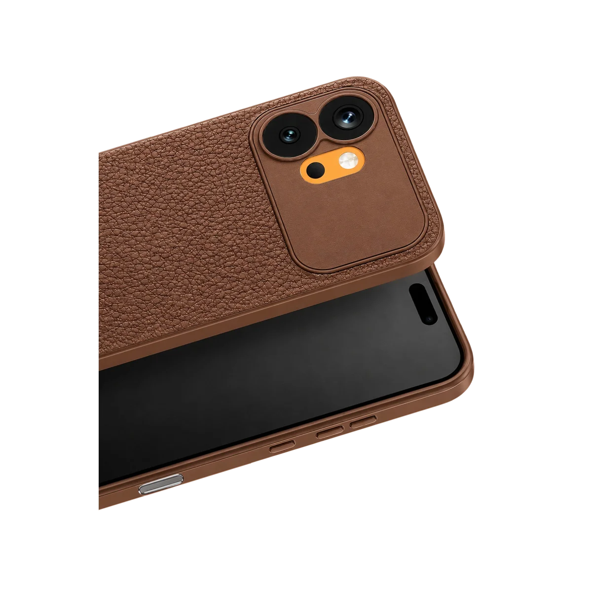 Huawei Honor 600 Thermax Silikon Kılıf - Kahverengi görsel 2