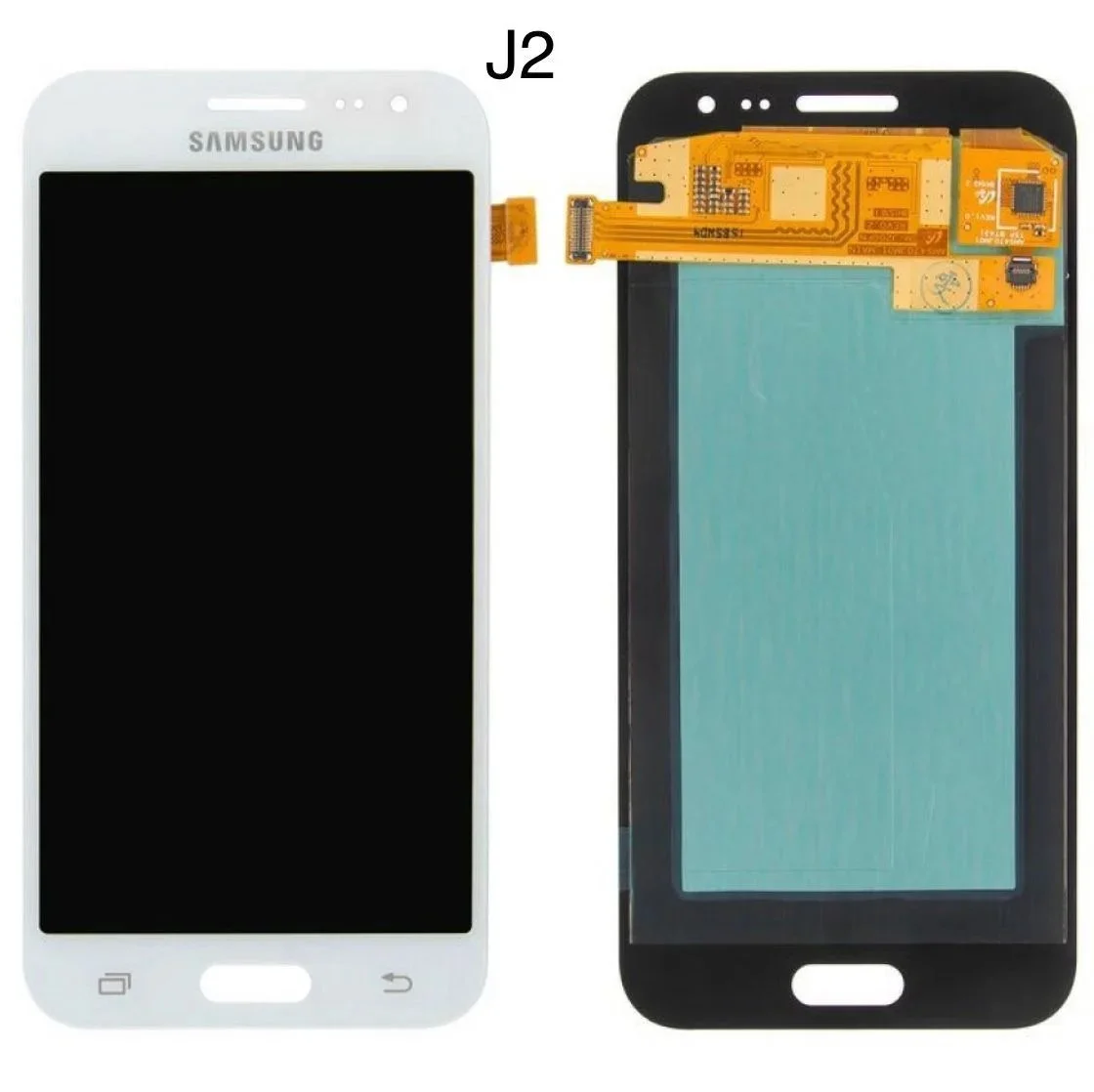 Samsung J2 Servis Dokunmatik Ekran (Beyaz) görsel 3