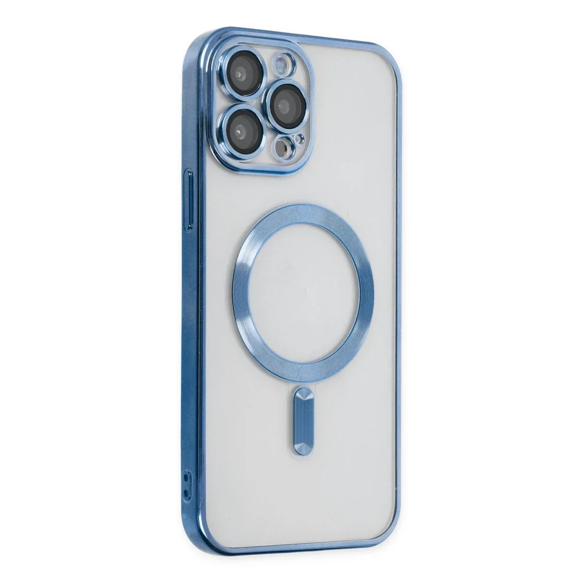 Apple iPhone 14 Pro Kılıf Kross Magneticsafe Kapak - Sierra Blue görsel 2