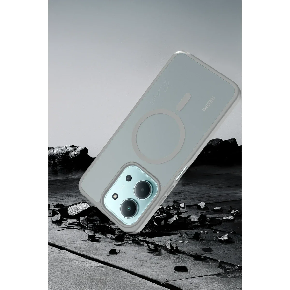 Joko Xiaomi Redmi 15C 4G Jota Magsafe Kapak - Titan Gri görsel 4