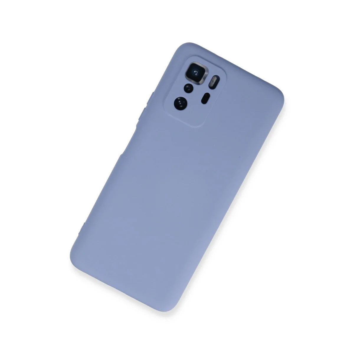 Xiaomi Poco X3 Gt Kılıf Nano İçi Kadife Silikon - Lila görsel 2