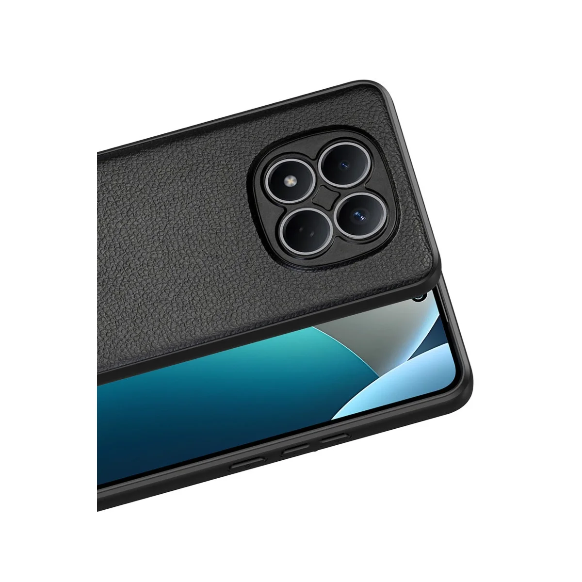 Xiao Red Note 15 Pro 5g Thermax Silikon Kılıf - Siyah görsel 2