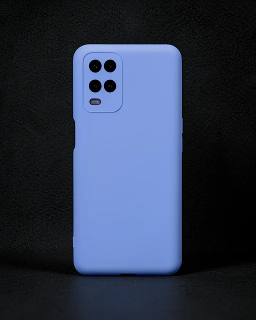 Oppo A54 4g Kılıf Nano İçi Kadife Silikon - Lila