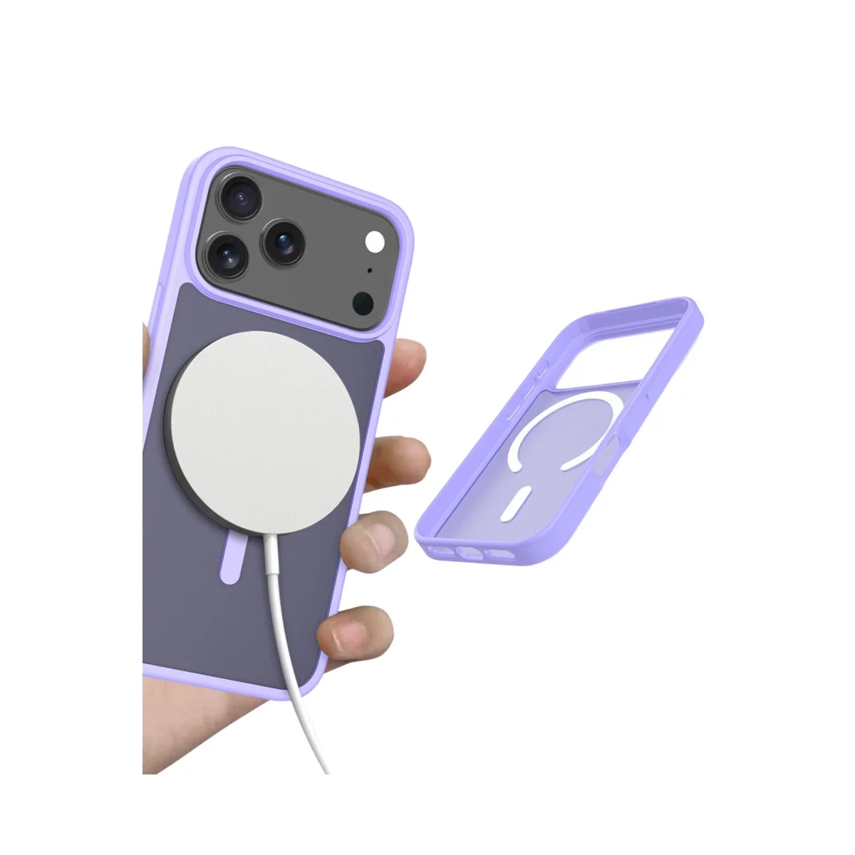 Joko Apple İphone 17 Pro Jota Magsafe Kapak - Lila görsel 4