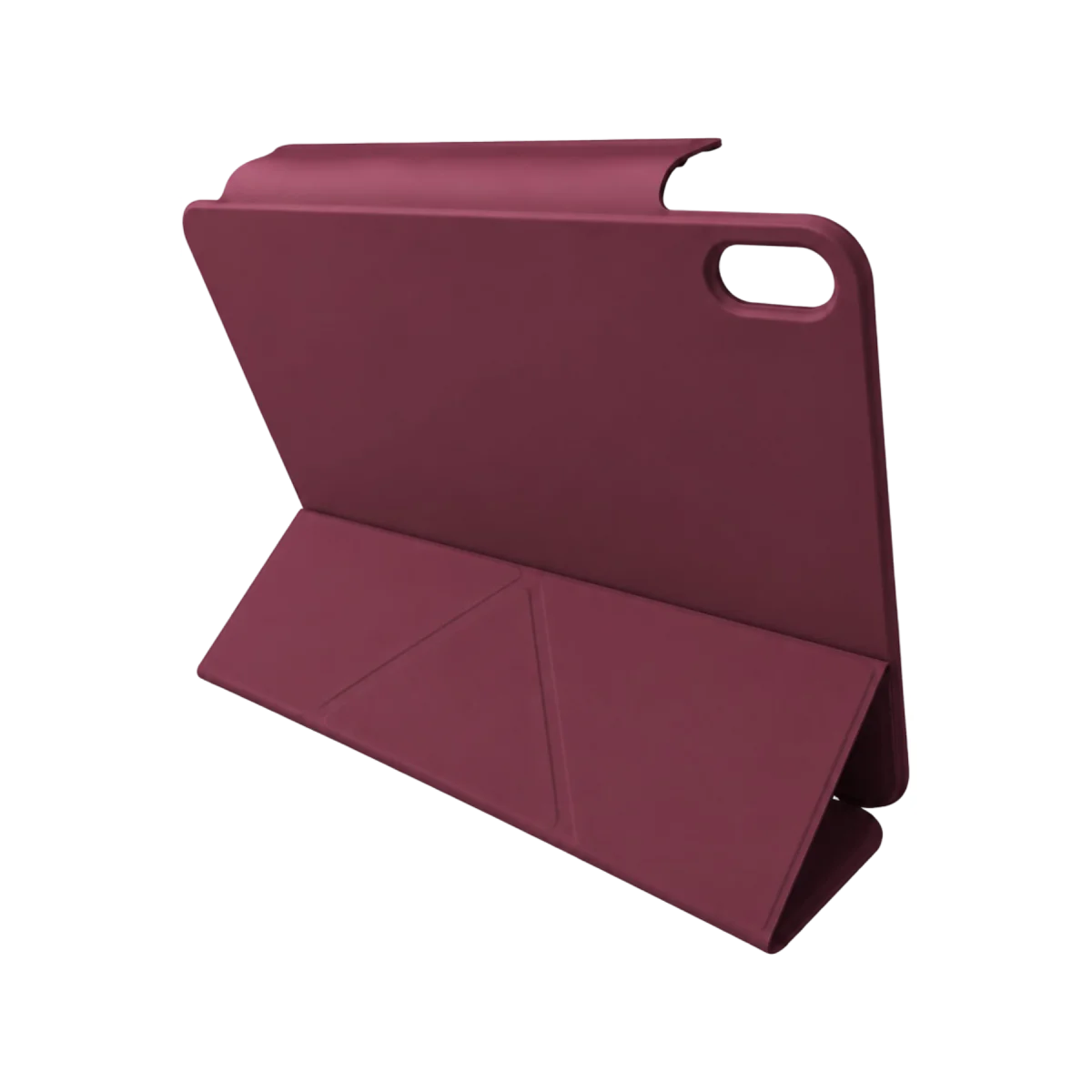 Apple iPad 2025 10.9 10.Nesil (A16) Edz Manyetik Standlı Tablet Kılıfı - Mürdüm görsel 4