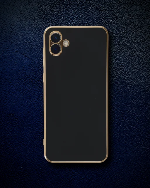 Samsung Galaxy A04e Kılıf Volet Silikon - Siyah
