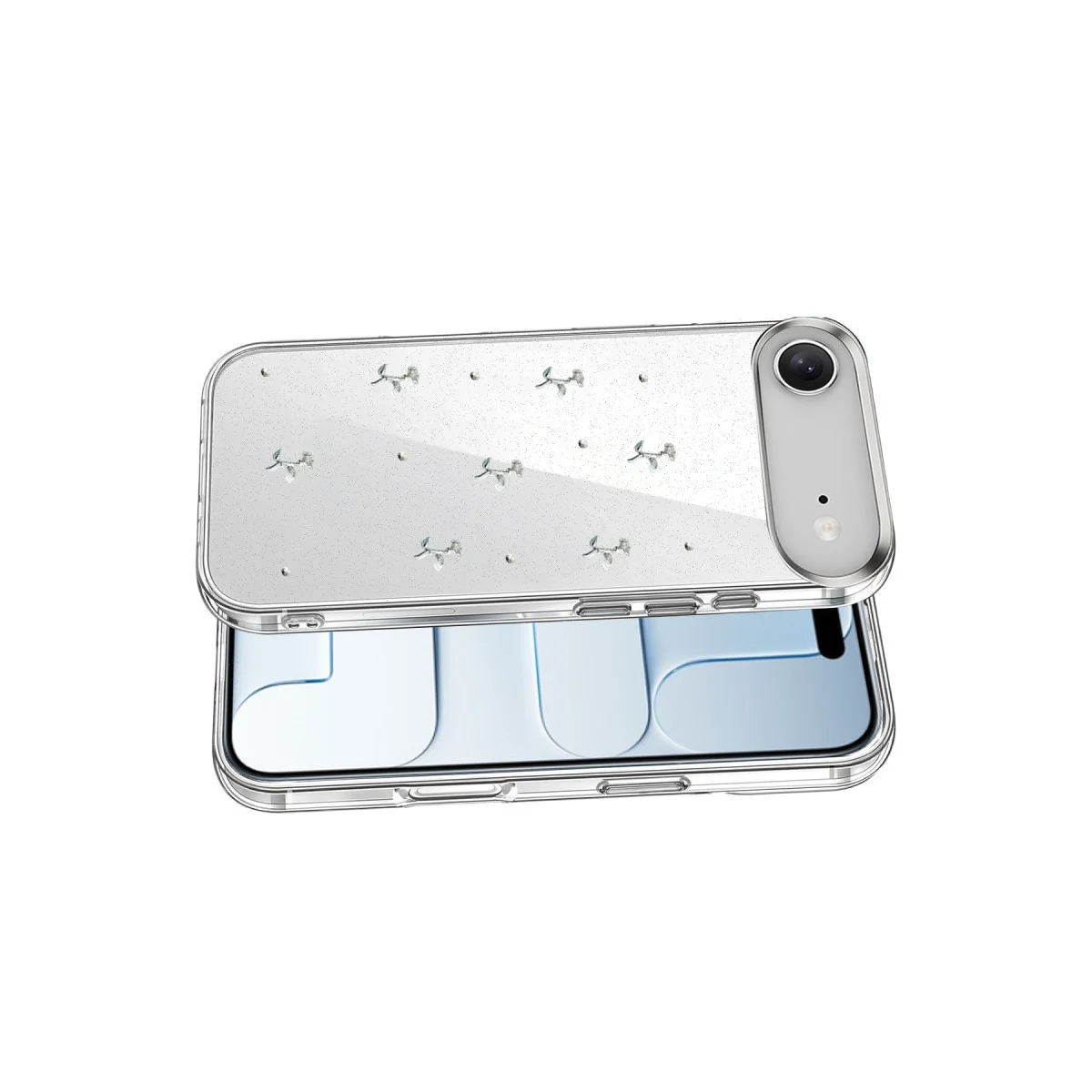 Apple İphone 17 Air Fiyonk Desenli Kapak - Desen 4 görsel 4