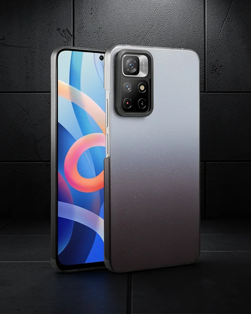 Xiaomi Redmi Note 11 Pro Glossy Kapak - Siyah