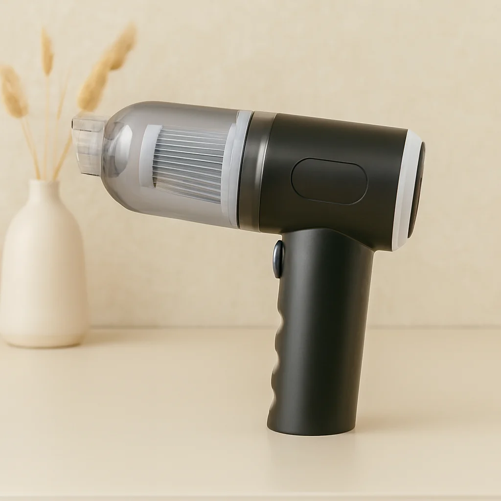 USB Şarjlı 3'ü 1 Arada ni El Tipi Süpürge (Oto & Ev)