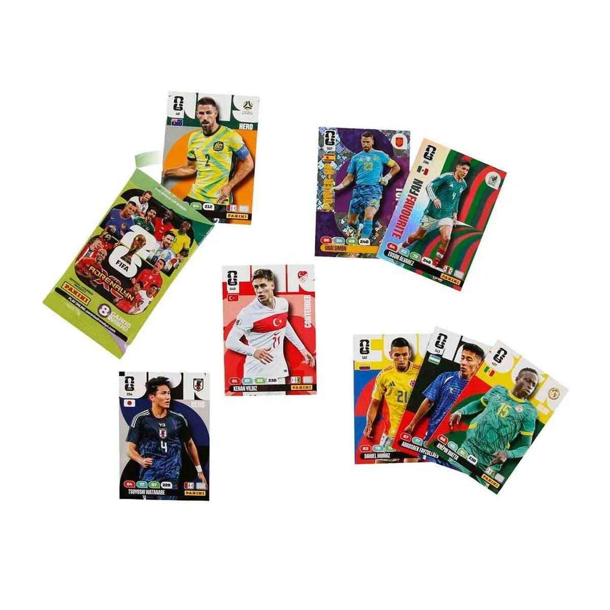 9338 Fıfa World Cup 2026 Kart Paketi görsel 2
