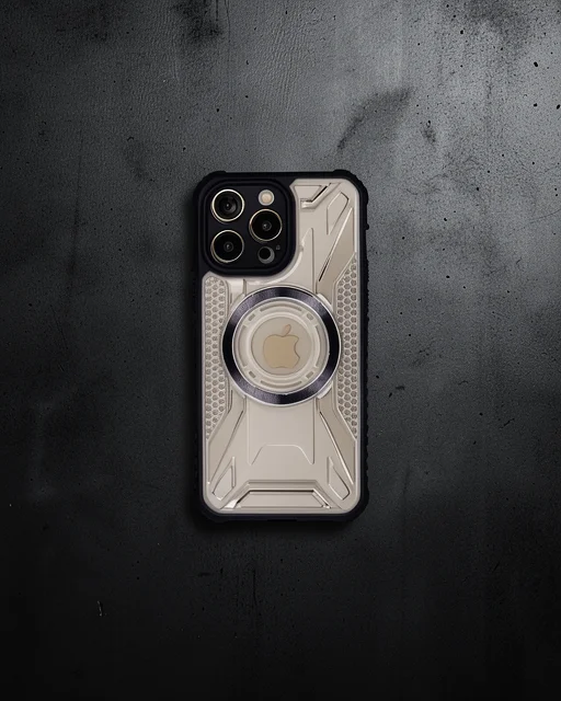 Apple İphone 12 Pro Max Kılıf Prag Magneticsafe Kapak - Siyah