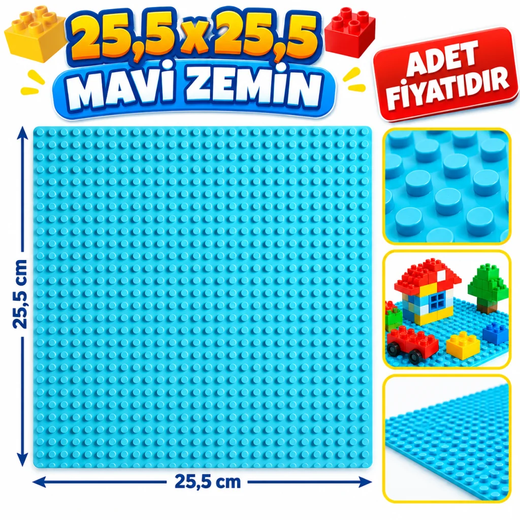 25,5 X 25,5 Mavi Zemin (adet fiyatıdır)