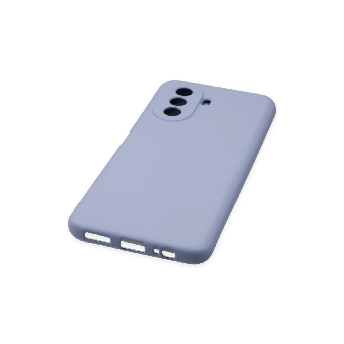 Huawei Nova Y70 Kılıf Nano İçi Kadife Silikon - Lila görsel 5