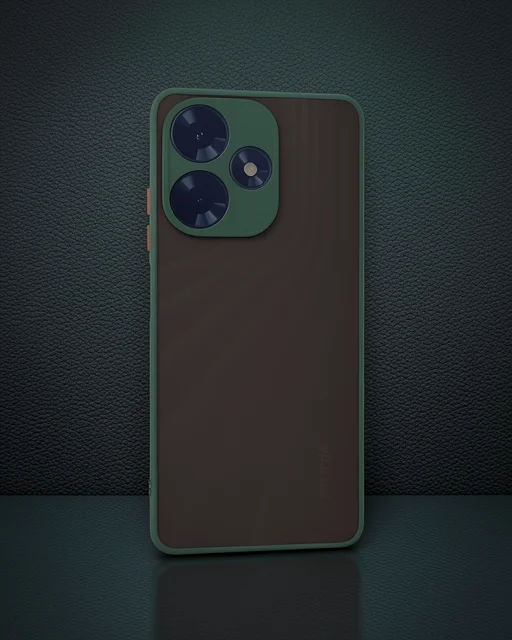 İnfinix Hot 30 4g Kılıf Montreal Silikon Kapak - Yeşil