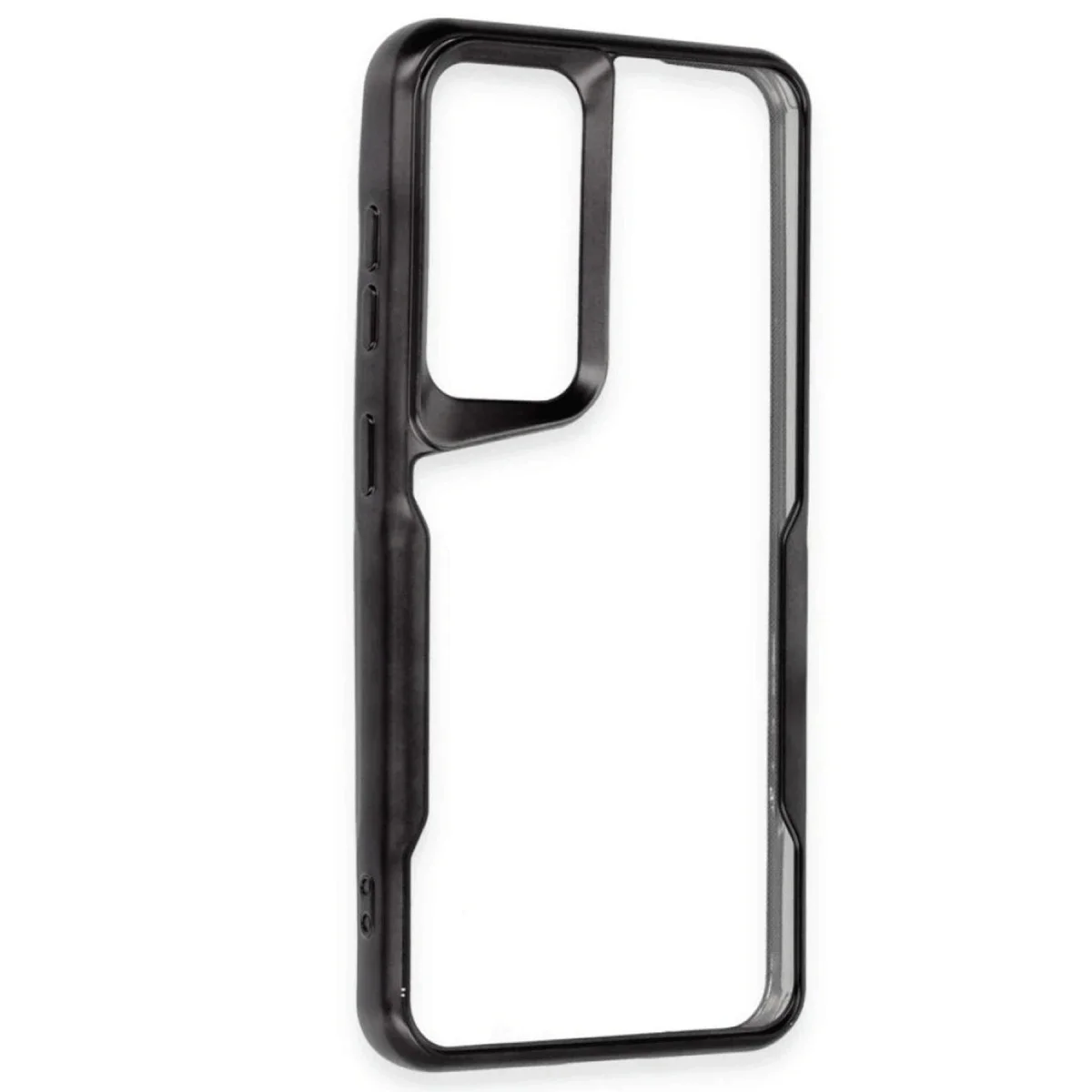 Samsung Galaxy S25 Kılıf Boyi Silikon Kapak - Siyah görsel 2