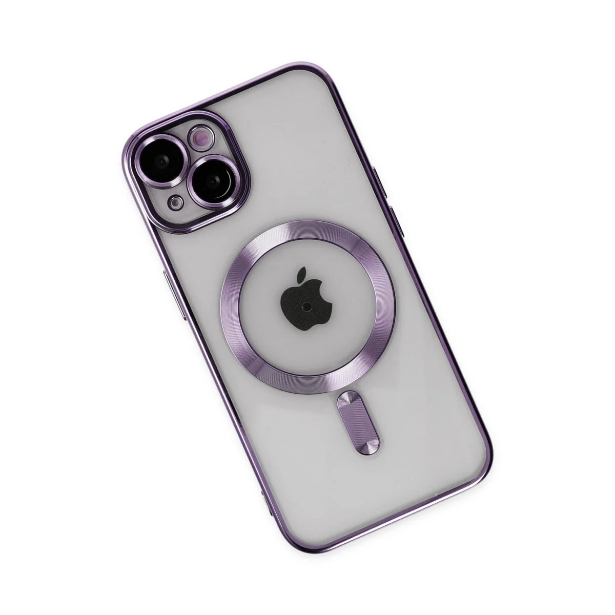 Apple İphone 14 Kılıf Kross Magneticsafe Kapak - Mor görsel 3