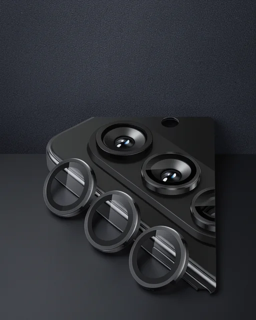 Samsung Galaxy Z Fold 5 Valdez Metal Kamera Lens - Siyah