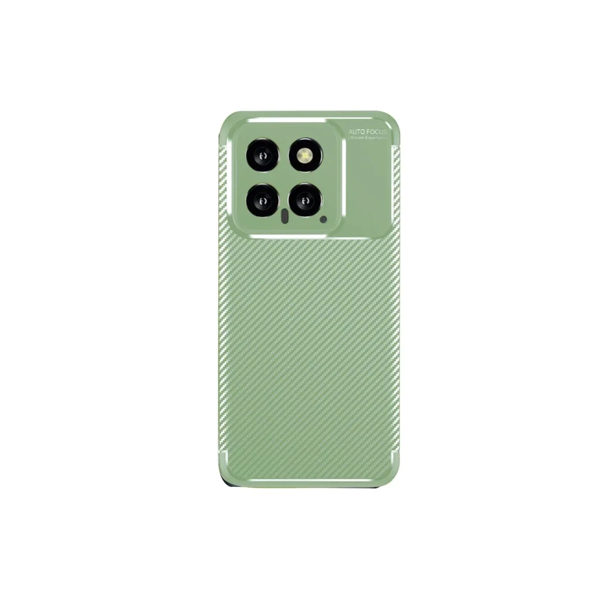 Xiao 14T Kılıf Auto Focus Karbon Kapak - Su Yeşili görsel 2