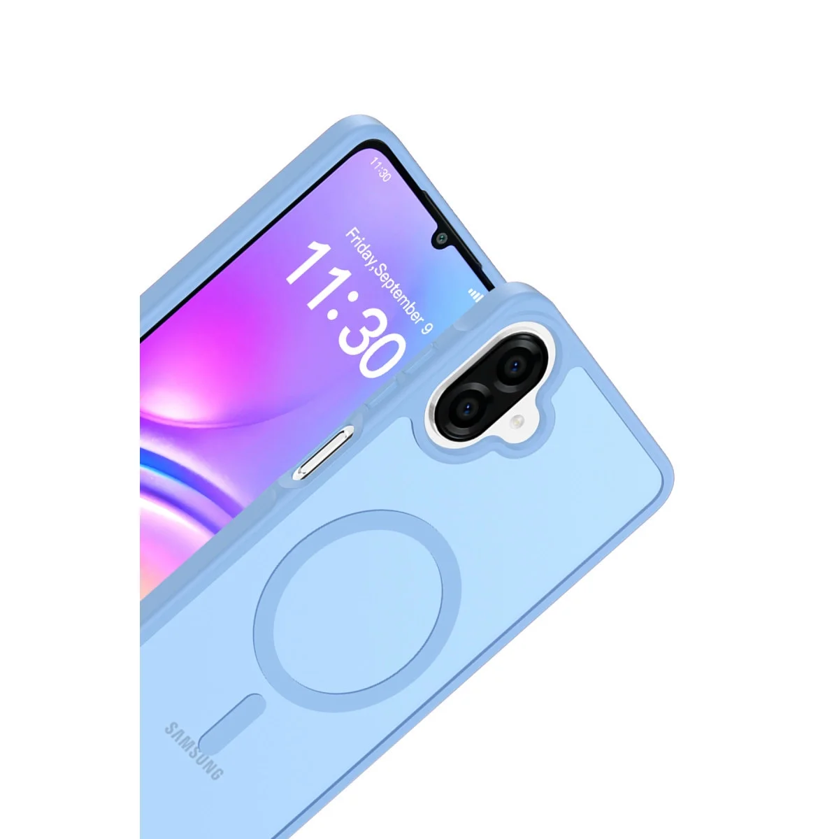 Joko Samsung Galaxy A07 4g Jota Magsafe Kapak - Açık Mavi görsel 2
