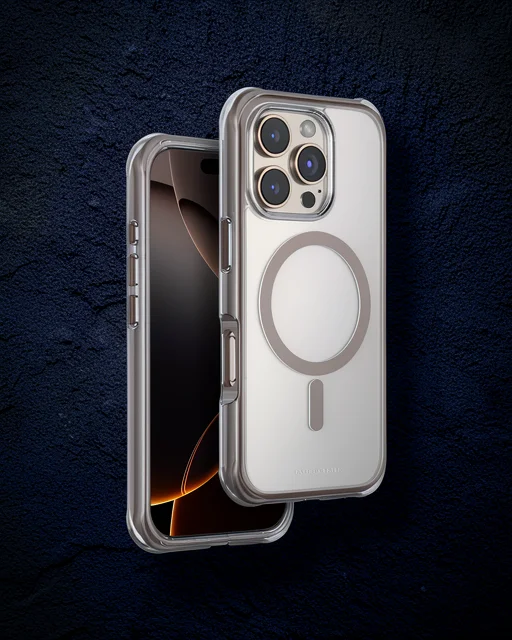 Onegif Apple İphone 16 Pro Max Hulk Magsafe Kapak - Çöl Titanyum