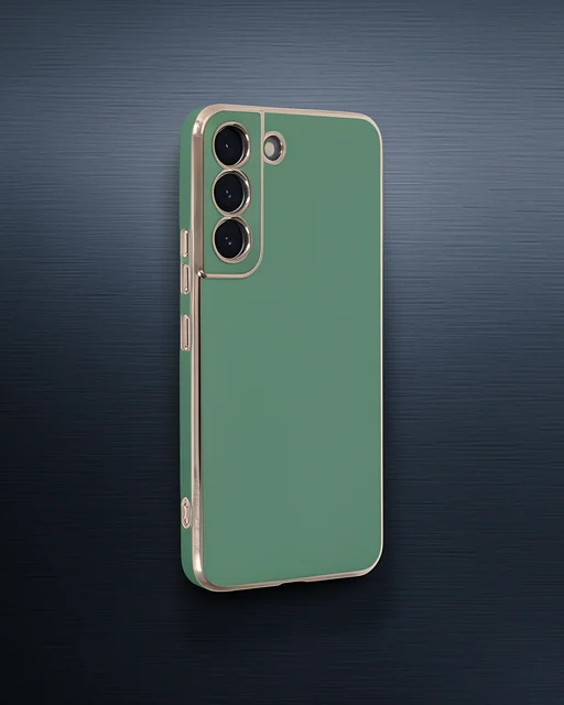 Samsung Galaxy S22 Plus Kılıf Volet Silikon - Açık Yeşil